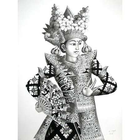 Legong dancer 04