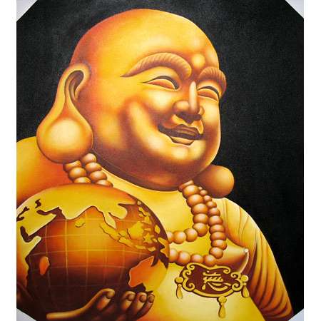 Buddha Hold the world