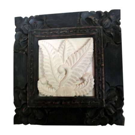 Leaves wood frame