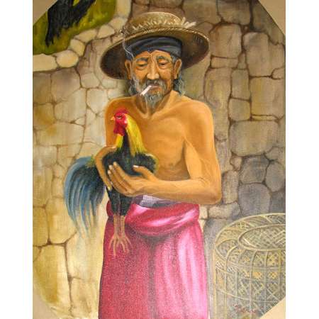 Old Balinese man